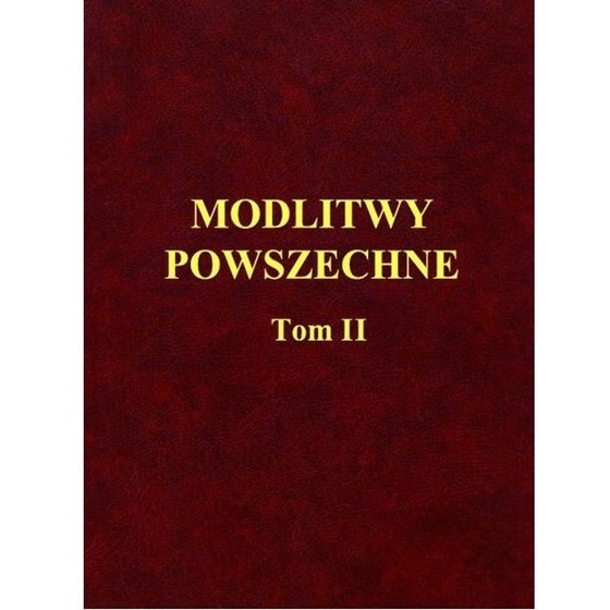 Modlitwy powszechne /komplet