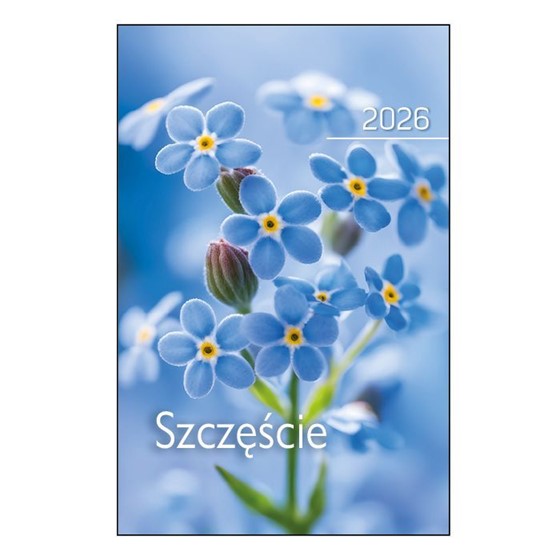 Kalendarz kieszonkowy 2026 (EP-Szczęście/Kwiat)