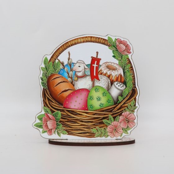 Koszyczek Wielkanocny - 10cm (R-stojący)