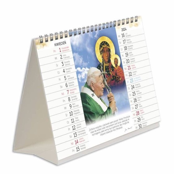 Kalendarz biurkowy katolicki 2024