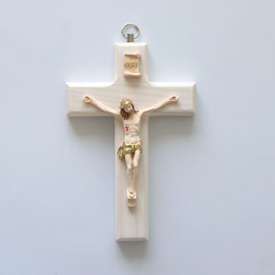 Krzyż wiszący - 13cm /żywiczny (TI-4537/1 n.)