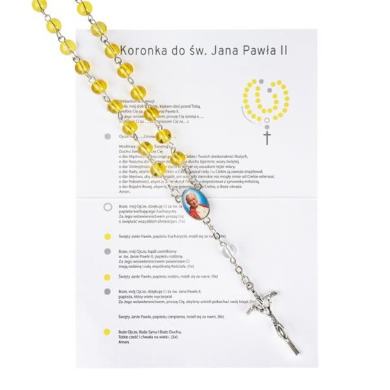 Koronka do Św. Jana Pawła II (J-534)
