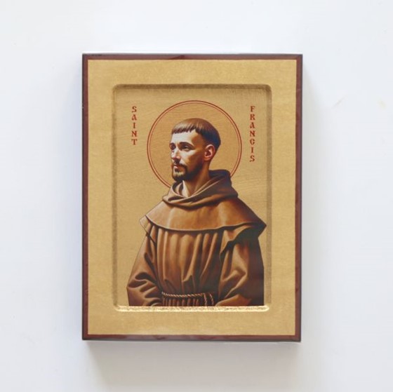 Ikona Świętego Franciszka (R-mała rama)