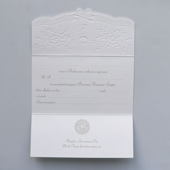 Zaproszenie na Komunię Świętą - Babcia (M-4987)