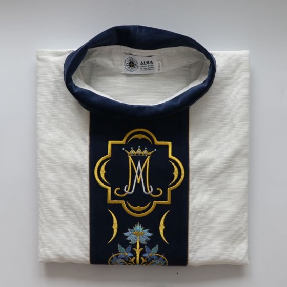 Ornat haftowany (A 2-94) Maryjny