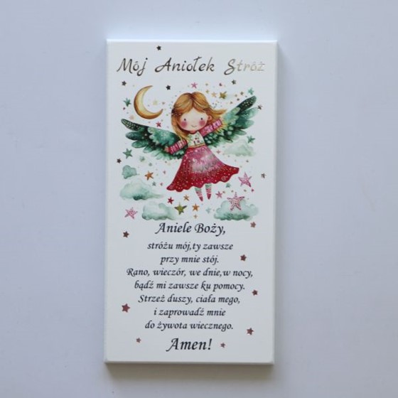 Anioł Stróż /10x19cm (KW-S 201)