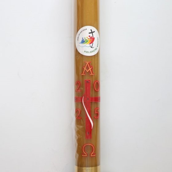 Paschał spalający - wys. 66cm, śr. 8cm /SZ wp