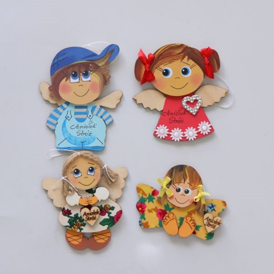 Anioł Stróż - zawieszka (KRSZ) mała