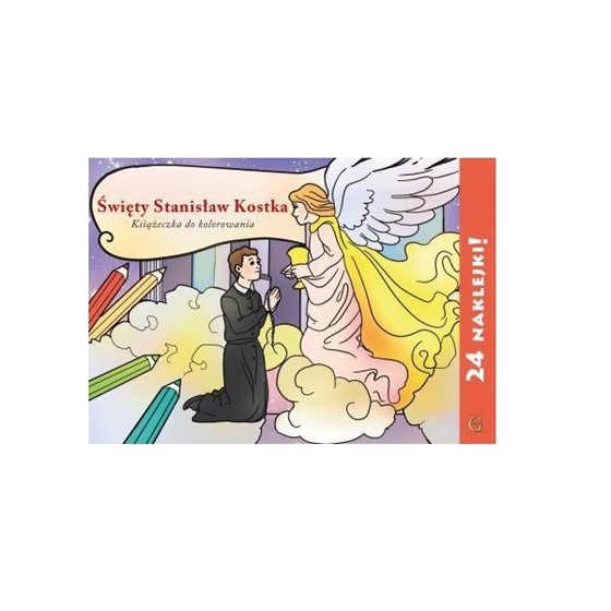 Św. Stanisław Kostka - kolorowanka