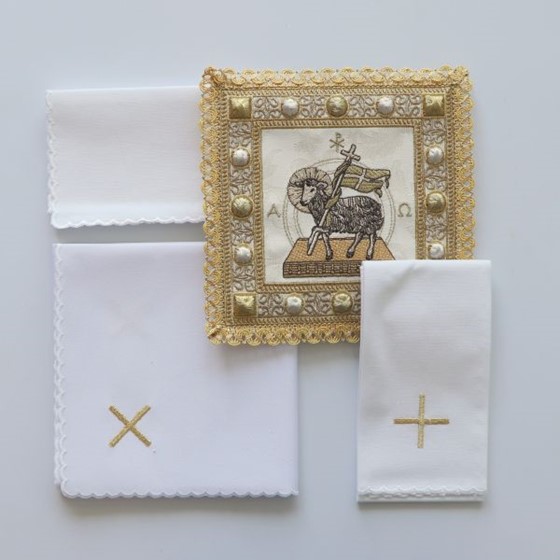 Bielizna haftowana (H-5572) Baranek