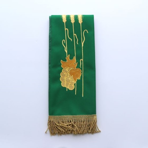 Stuła haftowana (K-198) Eucharystyczna