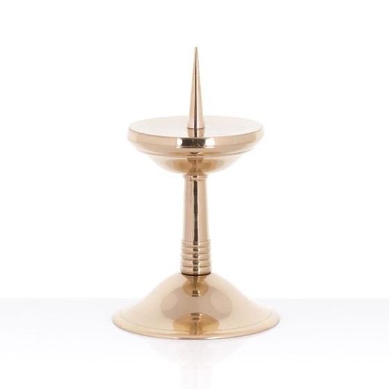 Lichtarz mosiężny pojedyńczy - 13,5cm /J-PO13