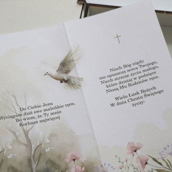 Pudełko chrzcielne (KW) od Dziadków N