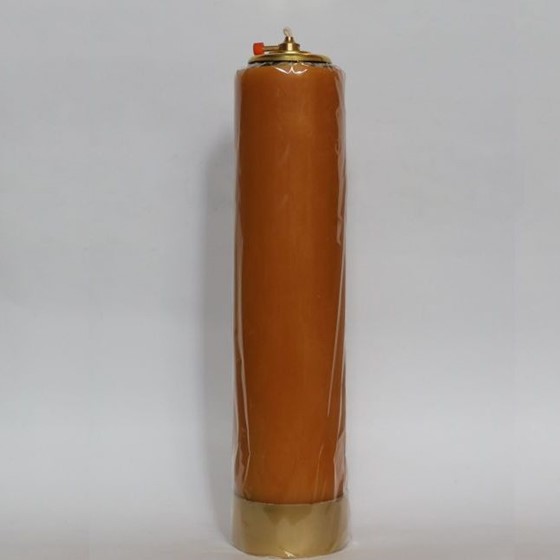 Świeca olejowa - wys. 40cm, śr.80mm /woskowa reg