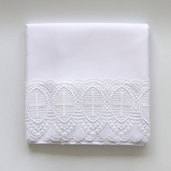 Obrus gotowy z gipiurą /360x130cm K-499