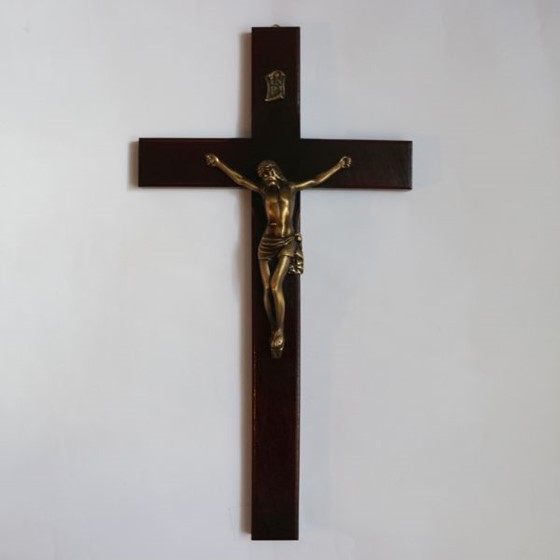 Krzyż wiszący - 42cm /drewniany (ARK-C)