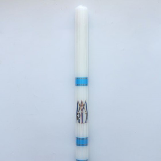 Świeca roratnia - spalająca /60x5cm