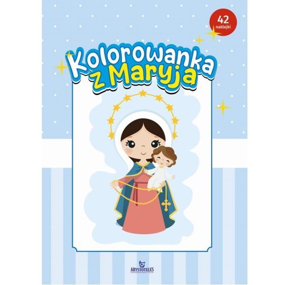Kolorowanka z Maryją
