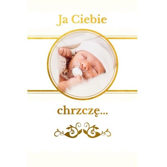 Ja Ciebię chrzczę /Sand - białe