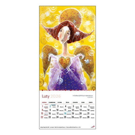 Kalendarz ścienny: Anioły (EP)