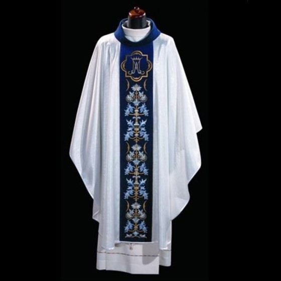 Ornat haftowany (A 2-94) Maryjny