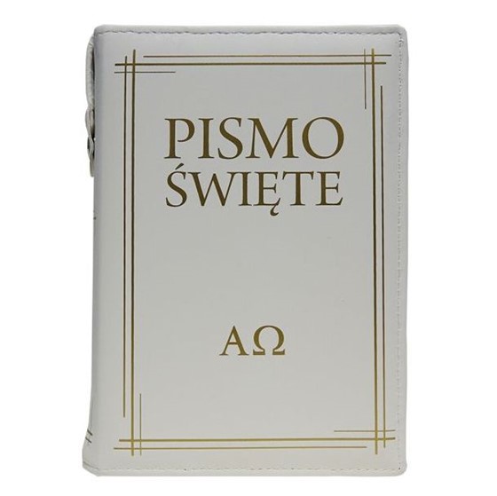 Pismo Święte /A6 - etui /białe