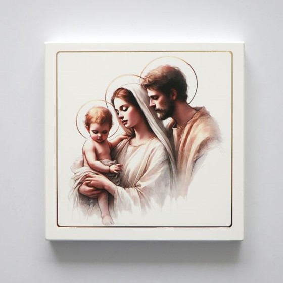 Św. Rodzina /17x17cm (W-30)