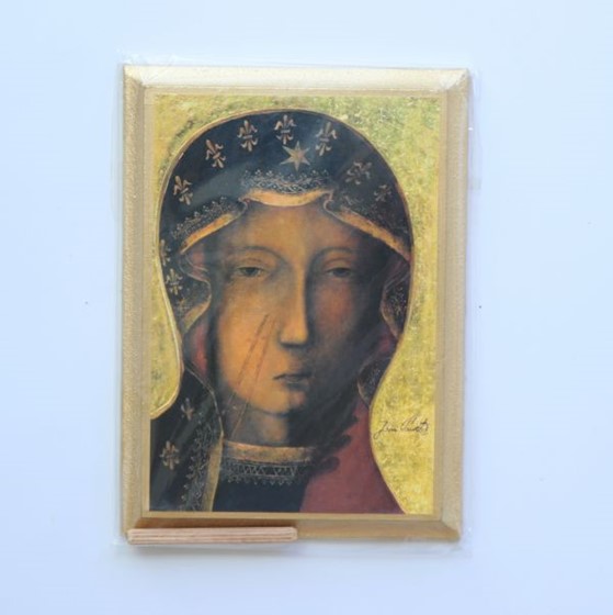 Matka Boża Częstochowska (ST-10x15cm) /złocenie