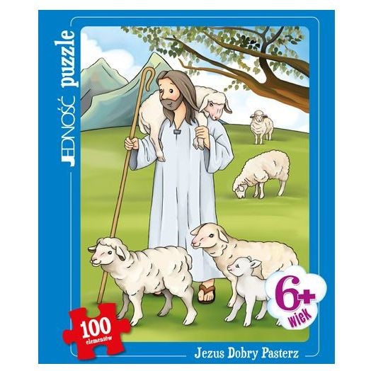 Puzzle - Jezus Dobry Pasterz /100 elementów (J)