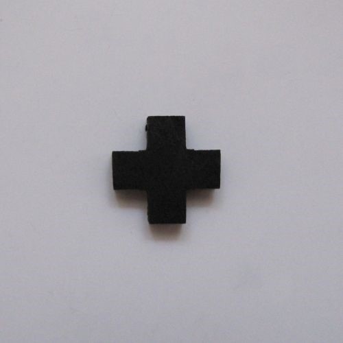 Krzyżyk - Plusik czarny (20x20)