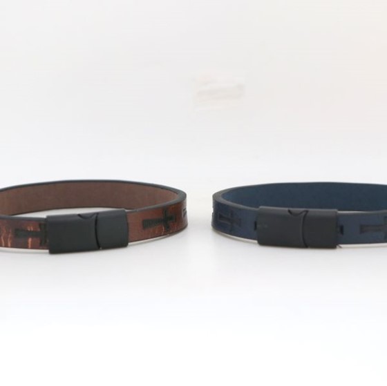 Bransoletka (SM) skórzana