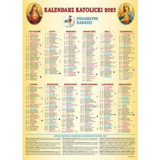 Kalendarz: Pielgrzymi Nadziei /1str duży