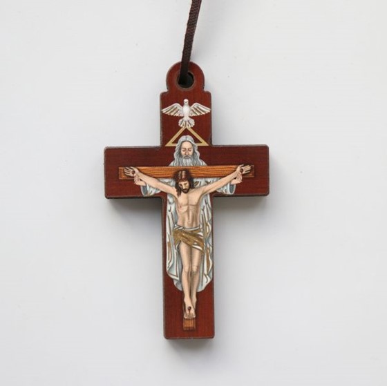Krzyż do bierzmowania (9cm /RYS-drewniany)