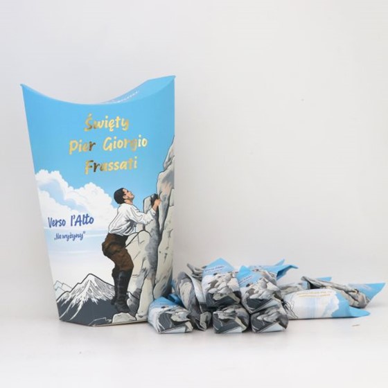 Krówki z sentencjami: Pier Giorgio Frassati