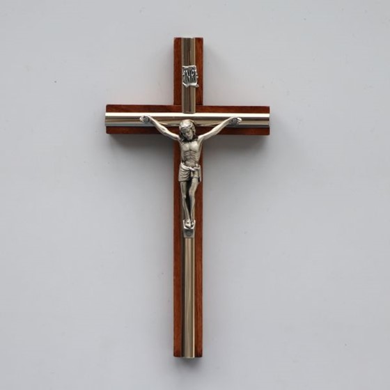 Krzyż wiszący - 16cm /ciemny (R-listwa)