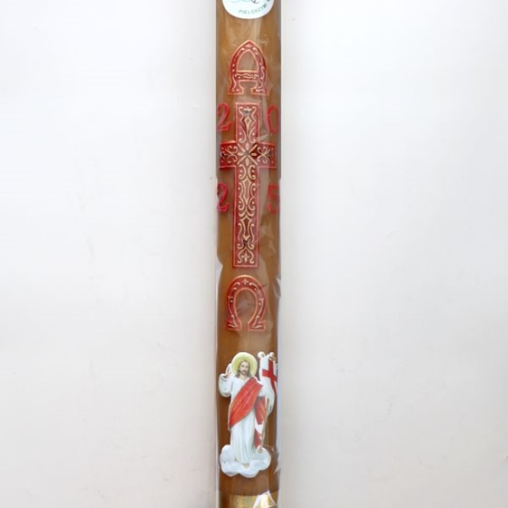 Paschał spalający - wys. 130cm, śr. 10cm /K4 wp 2