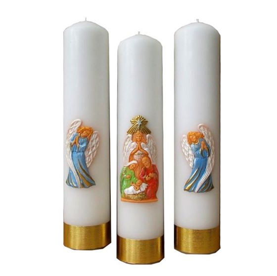 Świece spalające - wys. 30cm, śr.60mm (W-B35)