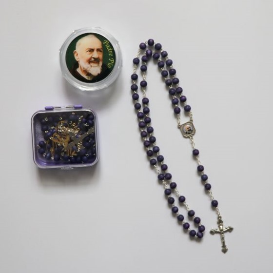 Różaniec zapachowy (RYS) Św. Ojciec Pio