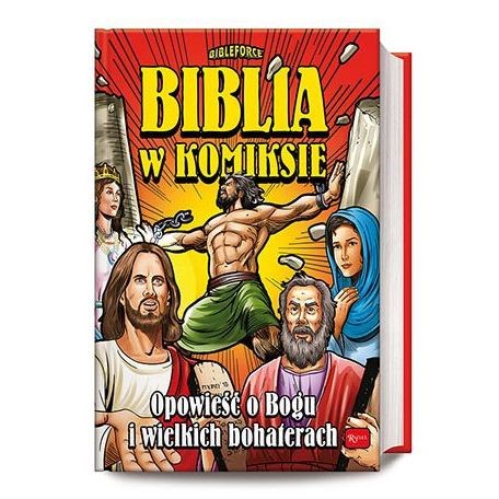 Biblia w komiksie /obwoluta komunijna