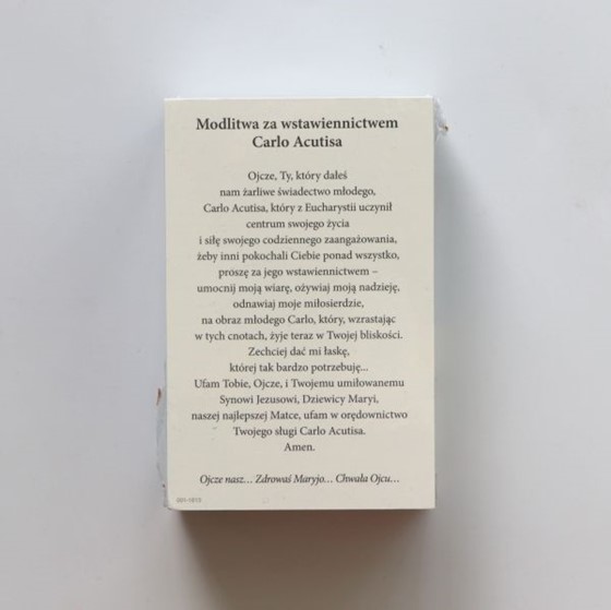 Św. Carlo Acutis (ALL-6,5x10)