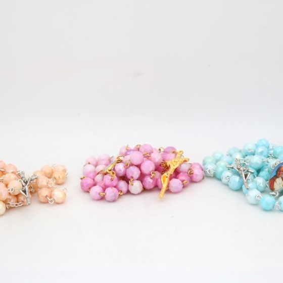 Różaniec (ROS) kryształ pastelowy