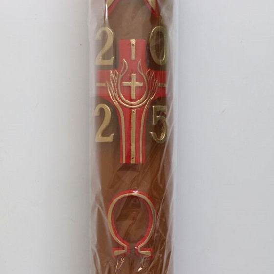 Paschał spalający/głowica - wys. 100cm, śr. 10cm