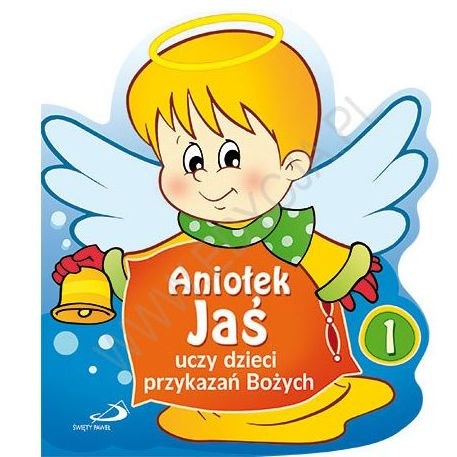 Aniołek Jaś uczy dzieci przykazań Bożych