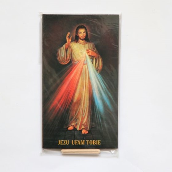 Jezus Miłosierny (ST-02P) 7x14cm