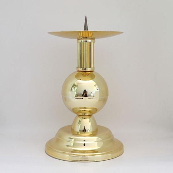 Lichtarz mosiężny pojedynczy - 22cm /ARK