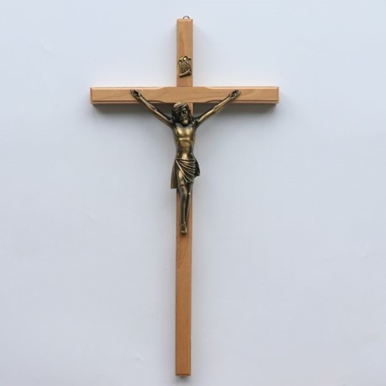 Krzyż wiszący - 45cm /drewniany (ARK-J)