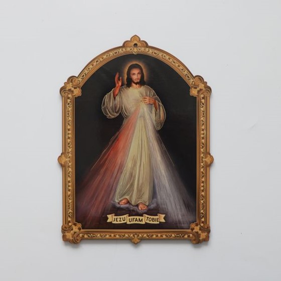 Plakietka z Jezusem Miłosiernym /R 18x23