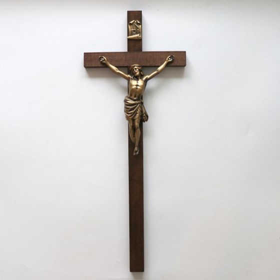 Krzyż wiszący - 80cm /drewniany (J-C)