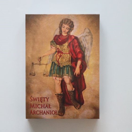 Plakietka z Michałem Archaniołem /ALL-A5