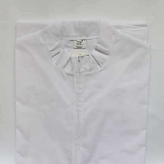 Alba kapłańska - elanobawełna - zamek z przodu/188